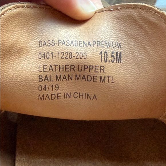 G.H. Bass & Co. Pasadena buck leather Oxford shoes - Picture 8 of 10